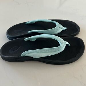 Olukai ‘Ohana Sandals, Blue, Size 9